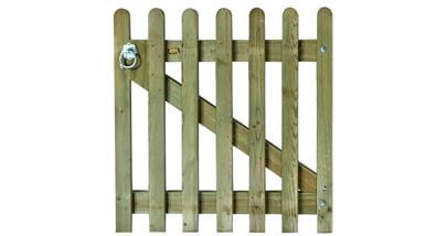 round palisade gate