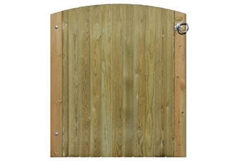 1.15m High x 1.00m Wide Brabourne Garden Gate (LH) With Fittings