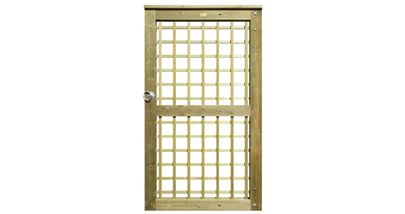 Square Trellis Premier Garden Gate