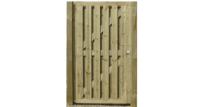 Hit & Miss Vertical Garden Gate