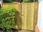 wooden garden gates