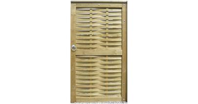 woven gate front