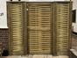 woven garden gate