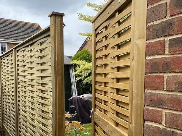 rustic style garden gate