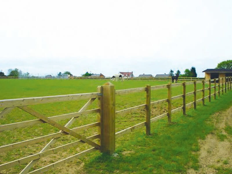 Nailed Square Post And Rail Fencing Jacksons Fencing Nailed Square Post And Rail Fencing Jacksons Fencing