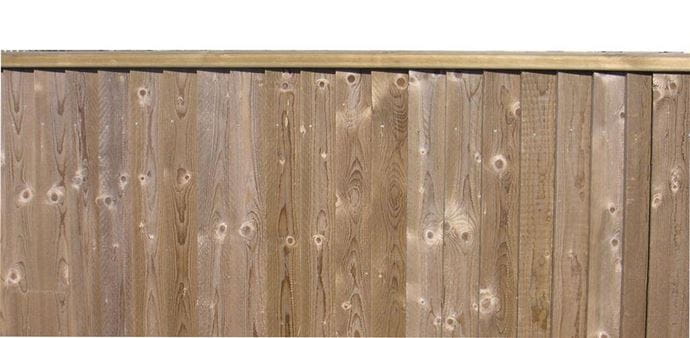 Standard Fence Capping Rail