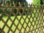 Close up back of Jaktop fence