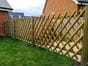 criss cross wood fence