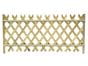 Jaktop Criss Cross Fence Panel Rear View
