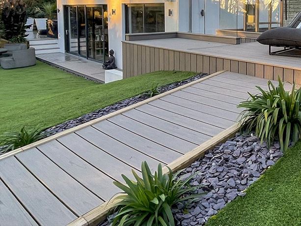 Landscape timber edging