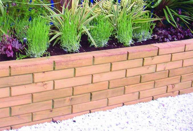 Jakwall planted Bed
