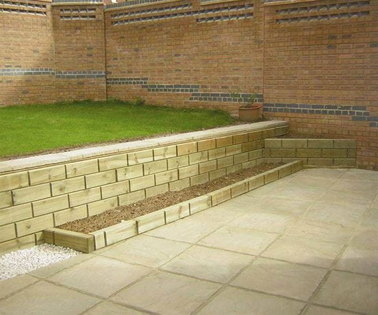 Timber Retaining Wall Jakwall