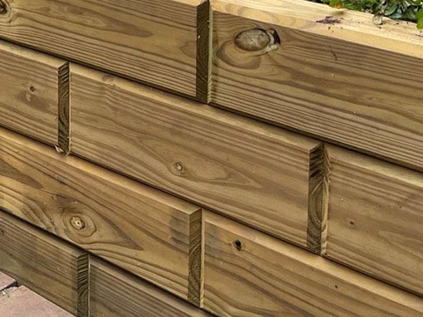 grooved railway sleepers alternative