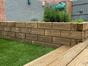 wooden sleepers grooved