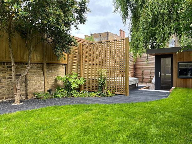lattice trellis fence panels