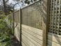 Small square trellis panels