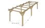 Wooden Double Pergola Kits