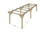 Double wooden pergola 2.7m