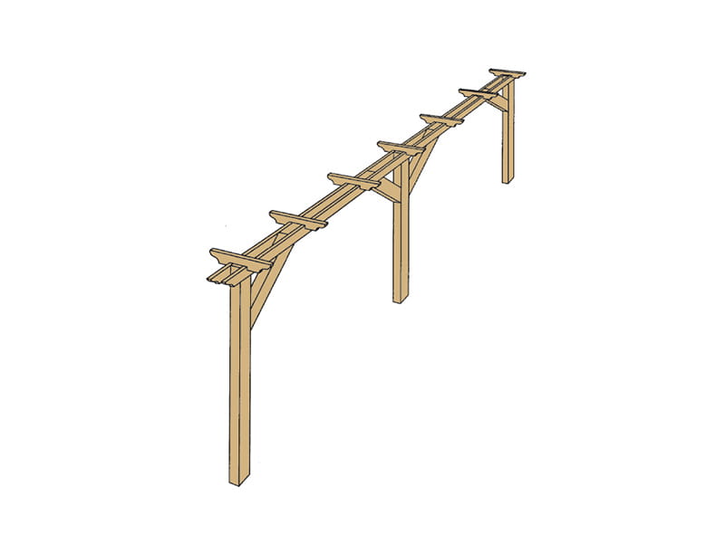 Single pergola