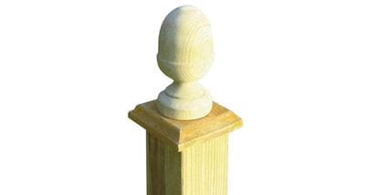 Acorn Post Cap E