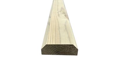 Chamfered Timber Capping Rail
