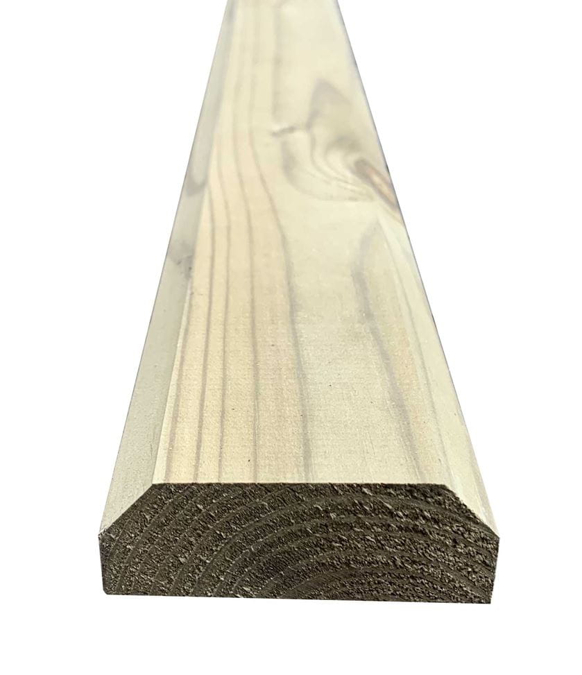 Chamfered Timber Capping Rail