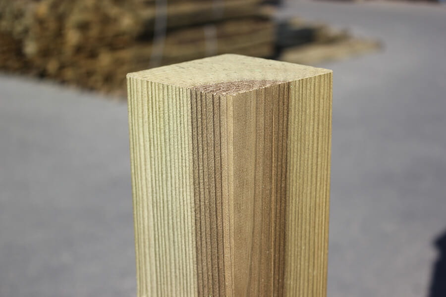 Standard Non Slotted Wooden Fence Posts Jacksons Fencing