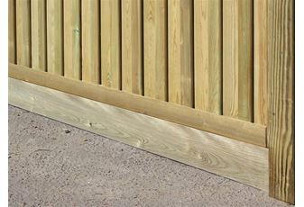 Gravel Board for use with Slotted Posts 1.83m x 140 x 28mm