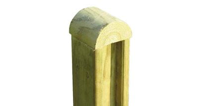 Half Round Fence Post Cap C