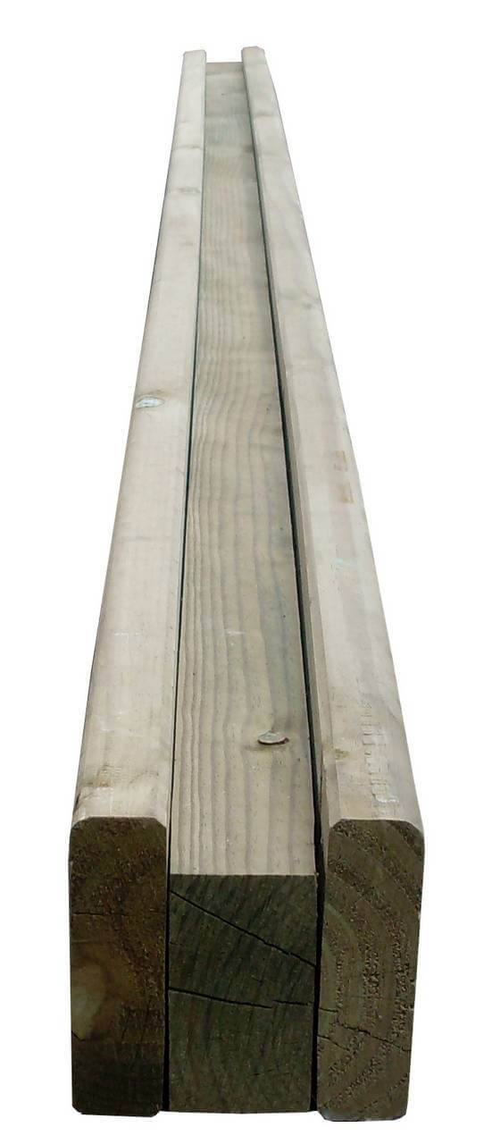3.90m Slotted End Post Jacksons Fencing