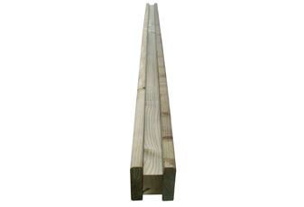 Heavy Duty 2.70m INTER Slotted Post 120 x 124mm 
