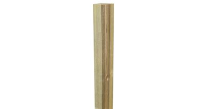 Timber fence post
