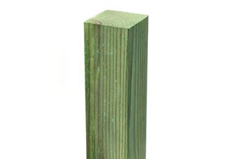 2.70m High  70 x 70mm Planed Finish Fence Post (Jakcured)
