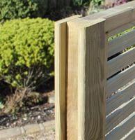 Intermediate Slotted Fence Post