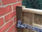 Wall Plate holding garden gate