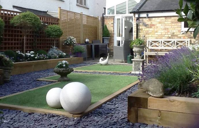 landscape timber sleepers raised beds