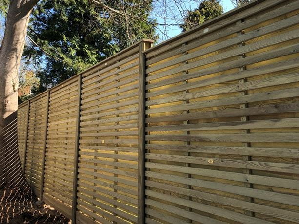 Garden fencing posts
