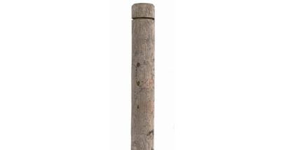 timber bollard round