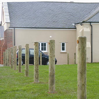Timber Bollards