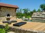 Decking and natural swimming pool