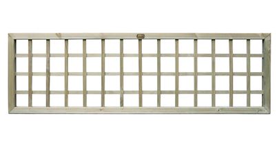 Wooden Trellis Panel 4 Squares