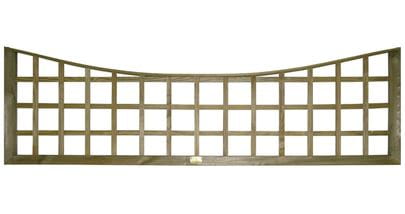 Concave Trellis Panel