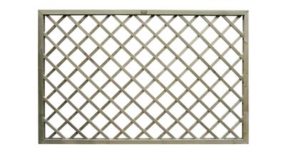 743100 - 119m Diamond Wooden Trellis Panel