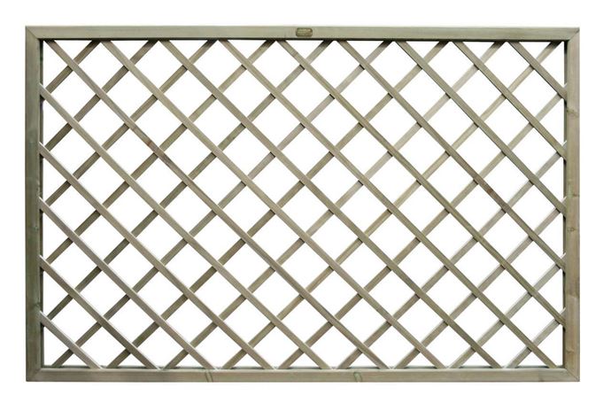 743100 - 119m Diamond Wooden Trellis Panel