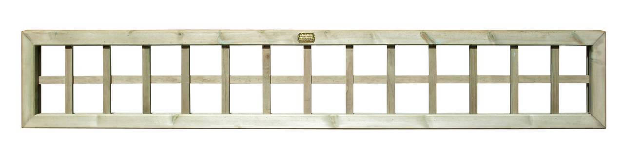 Two Square Short Trellis Topper panel 