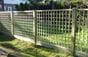 Trellis fencing