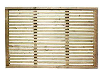  1.22m high (4FT) x 1.83m wide Venetian Panel Jakcured