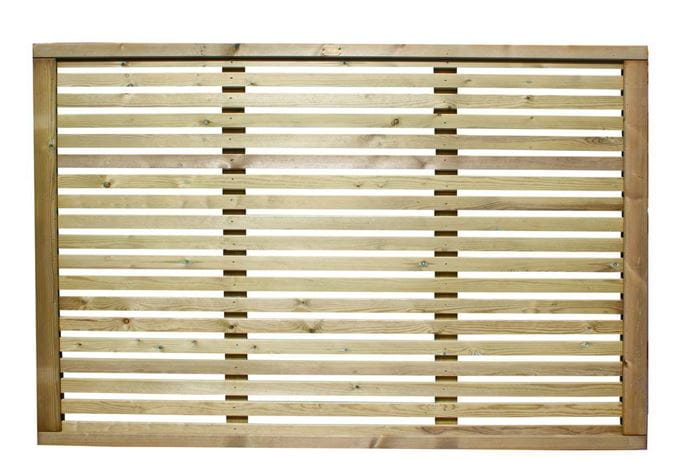 Venetian fence panel 1200mm high