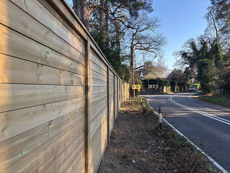 Acoustic fencing