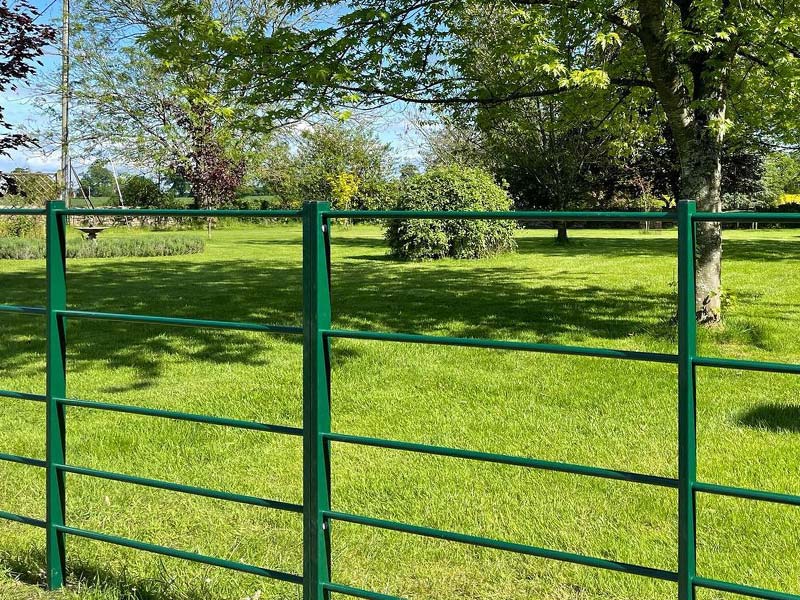 green-metal-estate-railings